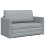 Sofá cama 2-en-1 gris claro 124x71x78 cm Tela | Foro24.es | Tu tienda online para hogar, jardín y más Foro24.es