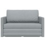 Sofá cama 2-en-1 gris claro 124x71x78 cm Tela | Foro24.es | Tu tienda online para hogar, jardín y más Foro24.es