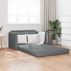 Sofá Cama 2 en 1 Gris Oscuro 124x71x78 cm Tejido by , Sofas - Ref: Foro24-4106692, Price: 194,01 €, Discount: %