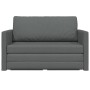 Sofá Cama 2 en 1 Gris Oscuro 124x71x78 cm Tejido von , Sofas - Ref: Foro24-4106692, Preis: 179,95 €, Rabatt: %