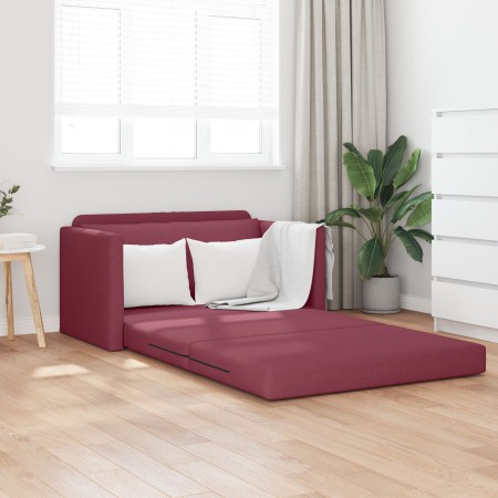 Sofá Cama Piso 2-en-1 Burdeos 124x71x78 cm Tela | Foro24.es | Tu tienda online para hogar, jardín y más Foro24.es