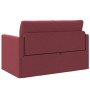 Sofá Cama Piso 2-en-1 Burdeos 124x71x78 cm Tela | Foro24.es | Tu tienda online para hogar, jardín y más Foro24.es