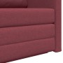 Sofá Cama Piso 2-en-1 Burdeos 124x71x78 cm Tela | Foro24.es | Tu tienda online para hogar, jardín y más Foro24.es