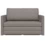 Sofá cama 2-en-1 Taupe 124x71x78 cm Tela by , Sofas - Ref: Foro24-4106696, Price: 194,01 €, Discount: %