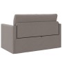 Sofá cama 2-en-1 Taupe 124x71x78 cm Tela by , Sofas - Ref: Foro24-4106696, Price: 194,01 €, Discount: %