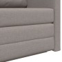 Sofá cama 2-en-1 Taupe 124x71x78 cm Tela by , Sofas - Ref: Foro24-4106696, Price: 194,01 €, Discount: %