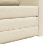Sofá cama 2 en 1 Crema 124x71x78 cm Tela by , Sofas - Ref: Foro24-4106697, Price: 194,01 €, Discount: %