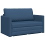 Sofá cama de suelo 2 en 1 Azul 124x71x78 cm Tela von , Sofas - Ref: Foro24-4106698, Preis: 196,72 €, Rabatt: %