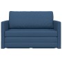 Sofá cama de suelo 2 en 1 Azul 124x71x78 cm Tela von , Sofas - Ref: Foro24-4106698, Preis: 196,72 €, Rabatt: %