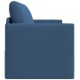 Sofá cama de suelo 2 en 1 Azul 124x71x78 cm Tela von , Sofas - Ref: Foro24-4106698, Preis: 196,72 €, Rabatt: %