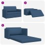 Sofá cama de suelo 2 en 1 Azul 124x71x78 cm Tela von , Sofas - Ref: Foro24-4106698, Preis: 196,72 €, Rabatt: %