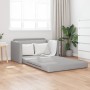 Sofá Cama de Piso 2 en 1 Gris Claro 124x71x78 cm Tela de von , Sofas - Ref: Foro24-4106700, Preis: 196,72 €, Rabatt: %