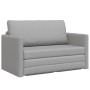 Sofá Cama de Piso 2 en 1 Gris Claro 124x71x78 cm Tela de von , Sofas - Ref: Foro24-4106700, Preis: 196,72 €, Rabatt: %