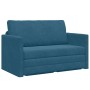 Sofá de Piso Cama 2 en 1 Azul 124x204x61 cm Terciopelo | Foro24.es | Tu tienda online para hogar, jardín y más Foro24.es