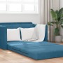 Sofá de Piso Cama 2 en 1 Azul 124x204x61 cm Terciopelo | Foro24.es | Tu tienda online para hogar, jardín y más Foro24.es