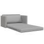Sofá Cama de Piso 2 en 1 Gris Claro 124x71x78 cm Tela de von , Sofas - Ref: Foro24-4106700, Preis: 196,72 €, Rabatt: %