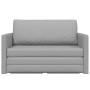 Sofá Cama de Piso 2 en 1 Gris Claro 124x71x78 cm Tela de von , Sofas - Ref: Foro24-4106700, Preis: 196,72 €, Rabatt: %