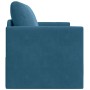 Sofá de Piso Cama 2 en 1 Azul 124x204x61 cm Terciopelo | Foro24.es | Tu tienda online para hogar, jardín y más Foro24.es
