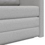 Sofá Cama de Piso 2 en 1 Gris Claro 124x71x78 cm Tela de von , Sofas - Ref: Foro24-4106700, Preis: 196,72 €, Rabatt: %