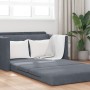 Sofá cama de suelo 2 en 1 Gris oscuro 124x204x61 cm Terciopelo by , Sofas - Ref: Foro24-4106703, Price: 193,66 €, Discount: %