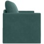 Sofá cama de suelo 2 en 1 verde oscuro 124x204x61 cm terciopelo by , Sofas - Ref: Foro24-4106704, Price: 189,23 €, Discount: %