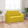 Sofá de Piso Cama 2-en-1 Amarillo 124x204x61 cm Terciopelo | Foro24.es | Tu tienda online para hogar, jardín y más Foro24.es