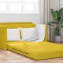 Sofá de Piso Cama 2-en-1 Amarillo 124x204x61 cm Terciopelo | Foro24.es | Tu tienda online para hogar, jardín y más Foro24.es