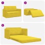 Sofá de Piso Cama 2-en-1 Amarillo 124x204x61 cm Terciopelo | Foro24.es | Tu tienda online para hogar, jardín y más Foro24.es