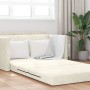 Sofá de piso 2 en 1 Crema 124x204x61 cm Terciopelo | Foro24.es | Tu tienda online para hogar, jardín y más Foro24.es