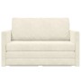 Sofá de piso 2 en 1 Crema 124x204x61 cm Terciopelo | Foro24.es | Tu tienda online para hogar, jardín y más Foro24.es