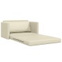 Sofá cama 2 en 1 Crema 124x71x78 cm de piel sintética | Foro24.es | Tu tienda online para hogar, jardín y más Foro24.es