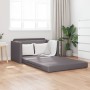 Sofá cama 2 en 1 gris 124x71x78 cm de cuero artificial | Foro24.es | Tu tienda online para hogar, jardín y más Foro24.es