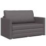 Sofá cama 2 en 1 gris 124x71x78 cm de cuero artificial | Foro24.es | Tu tienda online para hogar, jardín y más Foro24.es