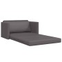 Sofá cama 2 en 1 gris 124x71x78 cm de cuero artificial | Foro24.es | Tu tienda online para hogar, jardín y más Foro24.es