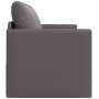Sofá cama 2 en 1 gris 124x71x78 cm de cuero artificial | Foro24.es | Tu tienda online para hogar, jardín y más Foro24.es