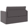 Sofá cama 2 en 1 gris 124x71x78 cm de cuero artificial | Foro24.es | Tu tienda online para hogar, jardín y más Foro24.es