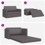 Sofá cama 2 en 1 gris 124x71x78 cm de cuero artificial | Foro24.es | Tu tienda online para hogar, jardín y más Foro24.es