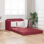 Sofá de Suelo Cama 2-en-1 Rojo Vino 124x71x78 cm Cuero Artificial | Foro24.es | Tu tienda online para hogar, jardín y más Foro24.es