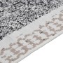 Schwarzer und grauer Baumwollteppich 160x230 cm von vidaXL, Teppiche - Ref: Foro24-340091, Preis: 54,47 €, Rabatt: %
