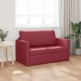 Sofá de Suelo Cama 2-en-1 Rojo Vino 124x71x78 cm Cuero Artificial | Foro24.es | Tu tienda online para hogar, jardín y más Foro24.es