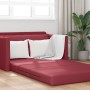 Sofá de Suelo Cama 2-en-1 Rojo Vino 124x71x78 cm Cuero Artificial | Foro24.es | Tu tienda online para hogar, jardín y más Foro24.es