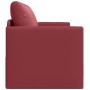 Sofá de Suelo Cama 2-en-1 Rojo Vino 124x71x78 cm Cuero Artificial | Foro24.es | Tu tienda online para hogar, jardín y más Foro24.es