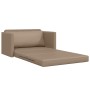 Sofá Cama Suelo 2-en-1 Cappuccino 124x71x78 cm Cuero Sintético | Foro24.es | Tu tienda online para hogar, jardín y más Foro24.es