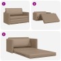 Sofá Cama Suelo 2-en-1 Cappuccino 124x71x78 cm Cuero Sintético | Foro24.es | Tu tienda online para hogar, jardín y más Foro24.es