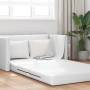 Sofá Cama de Suelo 2 en 1 Blanco 124x71x78 cm Cuero Sintético by , Sofas - Ref: Foro24-4106714, Price: 198,72 €, Discount: %