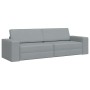 Sofá Cama de Piso 2 en 1 Gris Claro 245x150x60.5 cm Tela | Foro24.es | Tu tienda online para hogar, jardín y más Foro24.es