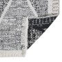 Schwarzer und grauer Baumwollteppich 160x230 cm von vidaXL, Teppiche - Ref: Foro24-340091, Preis: 54,47 €, Rabatt: %