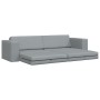 Sofá Cama de Piso 2 en 1 Gris Claro 245x150x60.5 cm Tela | Foro24.es | Tu tienda online para hogar, jardín y más Foro24.es