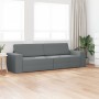 Sofá Cama de Suelo 2-en-1 Gris Oscuro 245x150x60.5 cm Tela von , Sofas - Ref: Foro24-4106716, Preis: 284,51 €, Rabatt: %