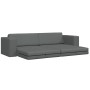 Sofá Cama de Suelo 2-en-1 Gris Oscuro 245x150x60.5 cm Tela von , Sofas - Ref: Foro24-4106716, Preis: 284,51 €, Rabatt: %